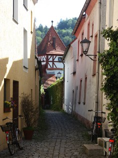 Wassersch&ouml;pferturm in Beilngries - Altm&uuml;hltal-Radweg