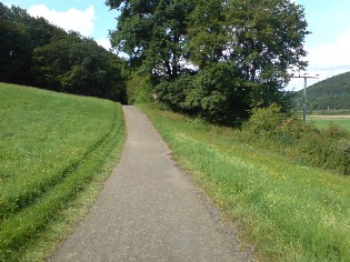 Altm&uuml;hltal-Radweg bei Breitenfurt