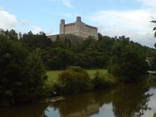 Willibaldsburg in Eichst&auml;tt - Altm&uuml;hltal-Radweg