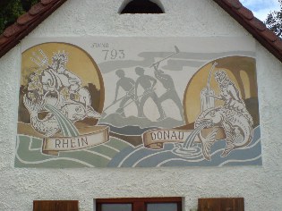 Graben anno 793 - Altm&uuml;hltal-Radweg