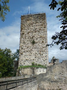 Burg in Pappenheim - Altm&uuml;hltal-Radweg