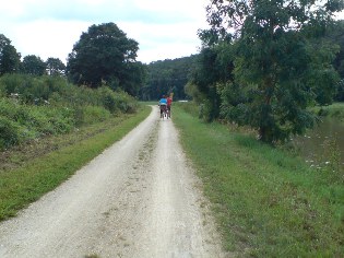 Altm&uuml;hltal-Radweg bei Solnhofen