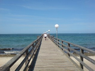 Seebr&uuml;cke auf der Insel Usedom