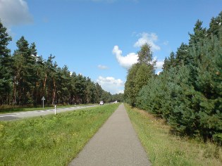 Radweg Berlin - Usedom n&ouml;rdlich von Viereck