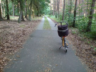 Radweg Berlin - Usedom &ouml;stlich von Wolletz