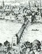 Rheinbr&uuml;cke in Stein am Rhein, Bodensee-Radweg