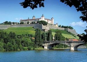 Festung Marienberg in W&uuml;rzburg, Main-Radweg