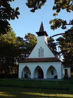 Dorfkirche in Baabe auf R&uuml;gen