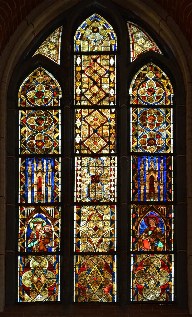 Fenster im M&uuml;nster in Bad Doberan