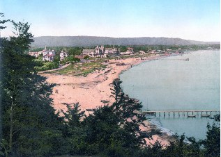 Binz auf R&uuml;gen um 1900