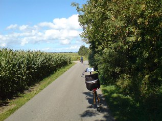 Ostsee-Radweg bei Drammendorf auf R&uuml;gen