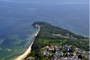 Blick auf das Nordperd in G&ouml;hren auf R&uuml;gen