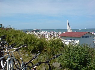 Am Strand von K&uuml;hlungsborn