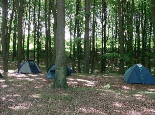Kr&uuml;ger Naturcamping, Lohme-Nipmerow, Ostsee-Radweg, R&uuml;genrundweg