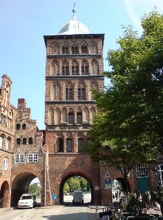 Burgtor in L&uuml;beck