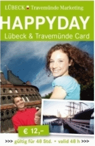 Happy Day Card f&uuml;r L&uuml;beck, Ostseeradweg