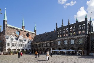 Rathaus in L&uuml;beck