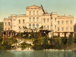 Ehemaliges Schloss in Putbus auf R&uuml;gen
