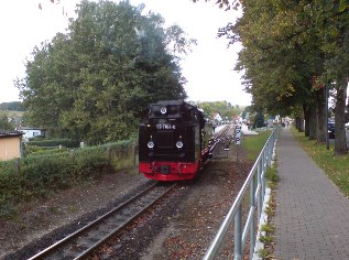 Rasender Roland in Binz auf R&uuml;gen