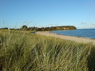 Strand und Steilk&uuml;ste auf R&uuml;gen