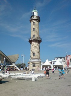 Alter Leuchtturm in Warnem&uuml;nde