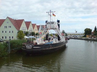 F&auml;hre Stralsund in Wolgast
