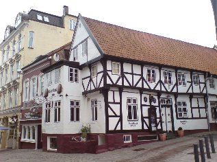 Kneipe Porticus in Flensburg, Ostseek&uuml;sten-Radweg
