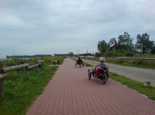 Unterwegs auf dem Ostseek&uuml;sten-Radweg: Strandweg in Kronsgaard
